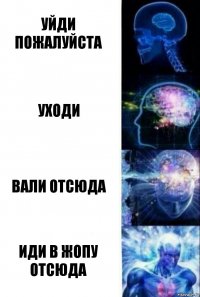 Уйди пожалуйста Уходи Вали отсюда Иди в жопу отсюда