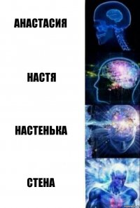 Анастасия Настя Настенька Стена