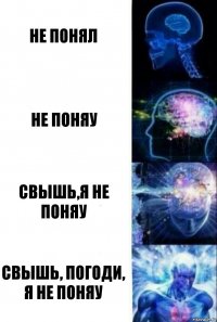 Не понял Не поняу Свышь,я не поняу Свышь, погоди, я не поняу