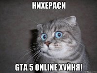 нихераси gta 5 online хуйня!