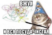 вжух и вся посуда чистая