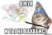 вжух и ты не вахабист