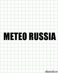 meteo russia