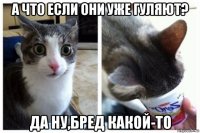 а что если они уже гуляют? да ну,бред какой-то