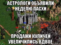 астрологи объявили неделю пасхи продажи куличей увеличились вдвое