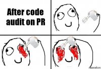 After code audit on PR