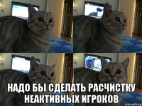  надо бы сделать расчистку неактивных игроков