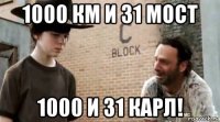 1000 км и 31 мост 1000 и 31 карл!