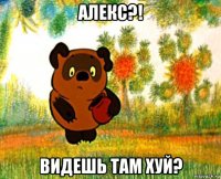 алекс?! видешь там хуй?