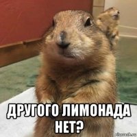  другого лимонада нет?