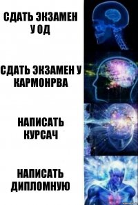 Сдать экзамен у ОД Сдать экзамен у Кармонрва Написать курсач Написать дипломную