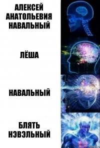 Алексей Анатольевия Навальный Лёша Навальный Блять Нэвэльный