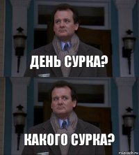 день сурка? какого сурка?