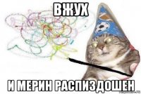 вжух и мерин распиздошен