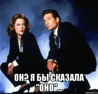  он? я бы сказала "оно"...