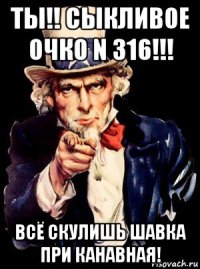 ты!! сыкливое очко n 316!!! всё скулишь шавка при канавная!