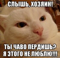 слышь, хозяин! ты чаво пердишь? я этого не люблю!!!