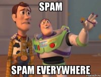 spam spam everywhere