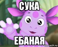 сука ебаная