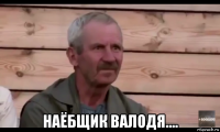  наёбщик валодя....