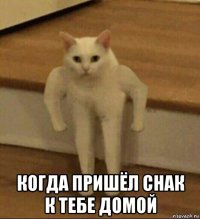  когда пришёл снак к тебе домой