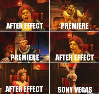 after effect premiere premiere after effect after effect sony vegas