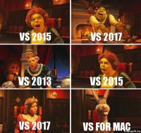 VS 2015 VS 2017 VS 2013 VS 2015 VS 2017 VS for Mac