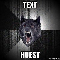 text huest