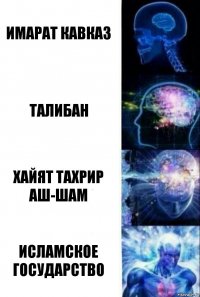 Имарат Кавказ Талибан Хайят Тахрир аш-Шам Исламское Государство