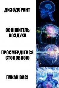 дизодорант освіжитіль воздуха просмердітися столовкою пукан васі