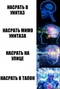 Насрать в унитаз Насрать мимо унитаза Насрать на улице Насрать в тапок