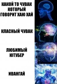 какой то чувак который говорит хаю хай класный чувак любимый ютубер ивангай