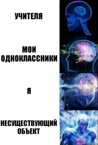 Учителя Мои одноклассники Я Несуществующий объект