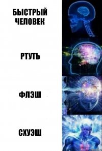 Быстрый человек Ртуть Флэш Схуэш