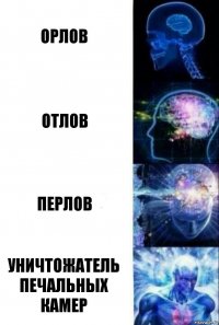 Орлов Отлов Перлов Уничтожатель печальных камер