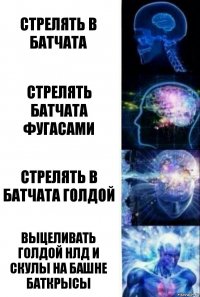 стрелять в батчата стрелять батчата фугасами стрелять в батчата голдой выцеливать голдой нлд и скулы на башне баткрысы