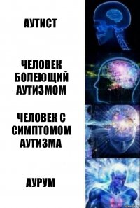 Аутист Человек болеющий аутизмом Человек с симптомом аутизма Аурум