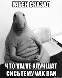 габен сказал что valve улучшат сисьтему vak ban