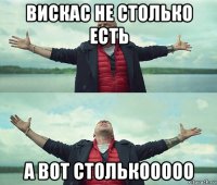 вискас не столько есть а вот столькооооо