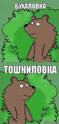 бухаловка тошниловка