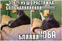 эть!!! ну шо растяжка больнаяяяяяяяя!!!!!!!!!!" бляяяя!!!