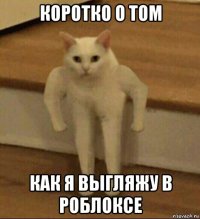 коротко о том как я выгляжу в роблоксе