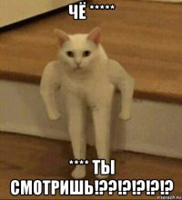 чё ***** **** ты смотришь!??!?!?!?!?