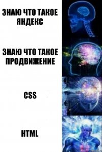 Знаю что такое яндекс Знаю что такое продвижение CSS HTML