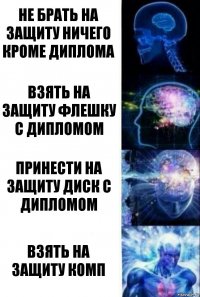 Не брать на защиту ничего кроме диплома взять на защиту флешку с дипломом принести на защиту диск с дипломом ВЗЯТЬ НА ЗАЩИТУ КОМП