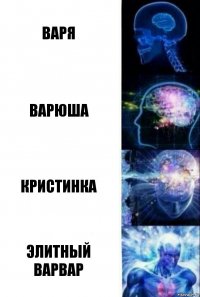 Варя Варюша Кристинка Элитный варвар