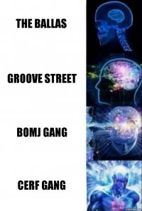 The Ballas Groove Street Bomj Gang Cerf gang