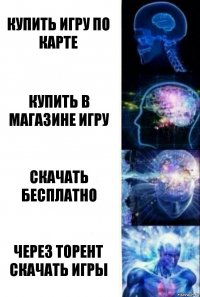 Купить игру по карте Купить в магазине игру Скачать бесплатно Через торент скачать игры