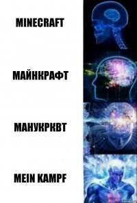 MINECRAFT МАЙНКРАФТ МАНУКРКВТ MEIN KAMPF