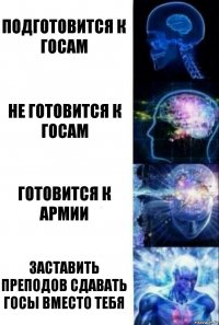 подготовится к госам не готовится к госам готовится к армии заставить преподов сдавать госы вместо тебя